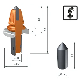 BETEK Asfalt Kazıcı Uç